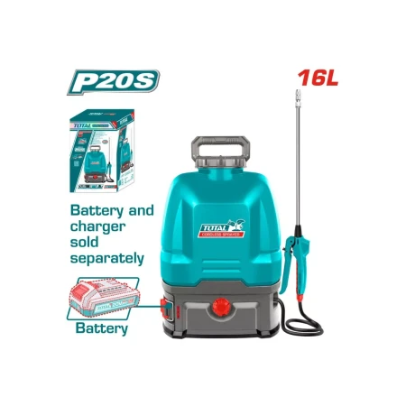 Литий-ионный опрыскиватель 16 литров 20 В