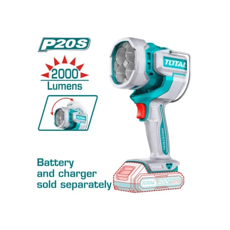 Фонарь с батареей 20 В 22,5 Вт