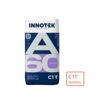 клей для плитки innotek a60 c1 t