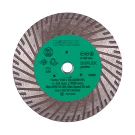 Алмазный диск отрезной  Turbo 125 M14F Duplex 125x22.22x25x2.8mm 