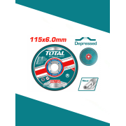 Шлифовальный Диск 115х6х22.2 мм  Тотал TAC2231151