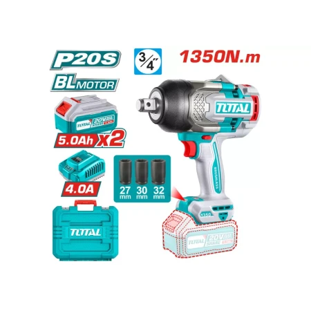 Беспроводной ударный гайковерт 20 В