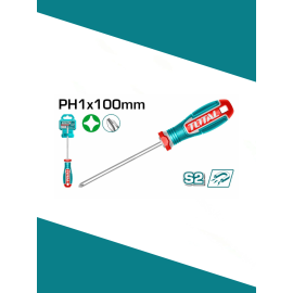 Крестовая отвертка PH1x100мм