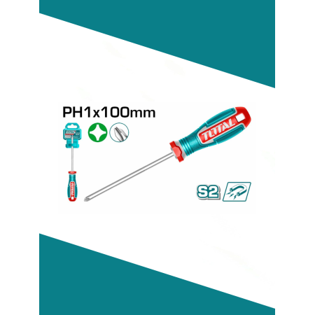 Крестовая отвертка PH1x100мм