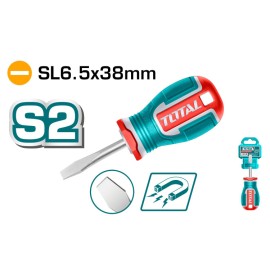 Отвертка шлицевая SL6.5x38 мм