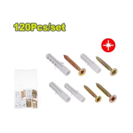 набор шурупов по дсп, 120 шт. dyllu dtxt3b01