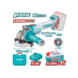 аккумуляторная угловая шлифмашина total tagli2120272