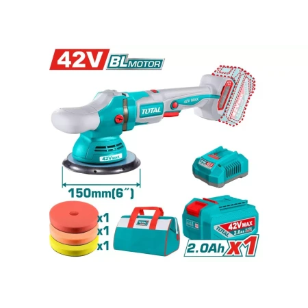 аккумуляторная полировальная машина tapli42151