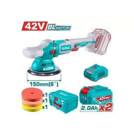 аккумуляторная полировальная машина total tapli42152