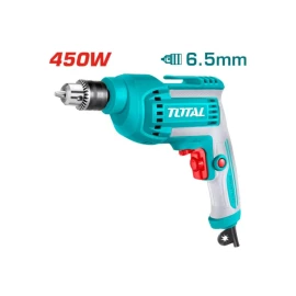 дрель электрическая total td45658