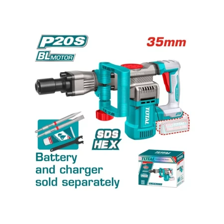 Перфоратор аккумуляторный TOTAL TDBLI20358