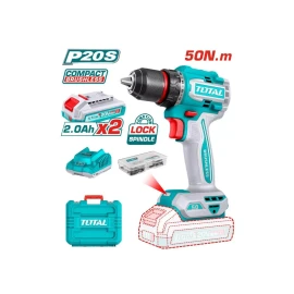 аккумуляторная ударная дрель total tdli205062