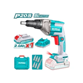 аккумуляторный шуруповерт для гипсокартона  total tdsli204281