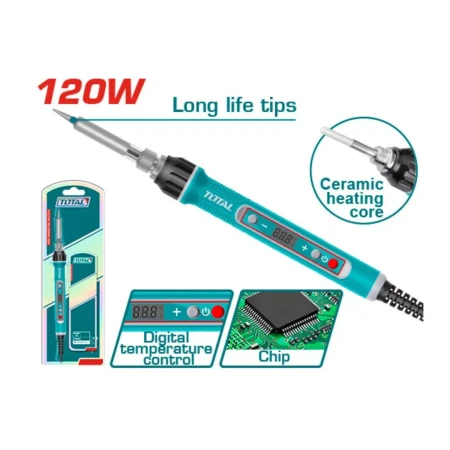 электрический паяльник total tet01610