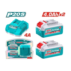 Набор аккумулятора Li-Ion и зарядного устройства Total TFBCPK2013