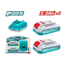 Набор из аккумулятора P20S Li-Ion и зарядного устройства Total TFBCPK2212