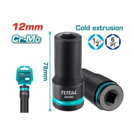 глубокая ударная головка 1/2“dr  total thdis12122l