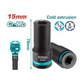 глубокая ударная головка 1/2“dr  total thdis12152l
