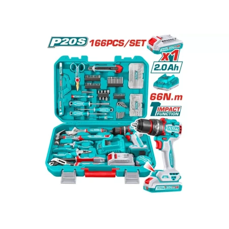 набор инструментов 101 шт. total thkthp41667