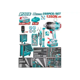 набор инструментов в ящике, 288 предметов total thptcs82882