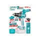 аккумуляторная ударная дрель total tidli209686