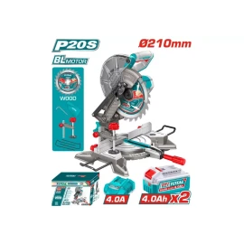 дисковая пила аккумуляторная total tmsli20212