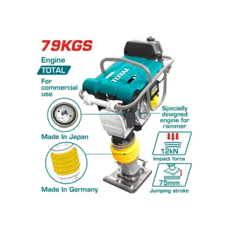 бензиновый total total total tрамбовщик total tps890