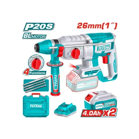 аккумуляторный перфоратор total trhli202682