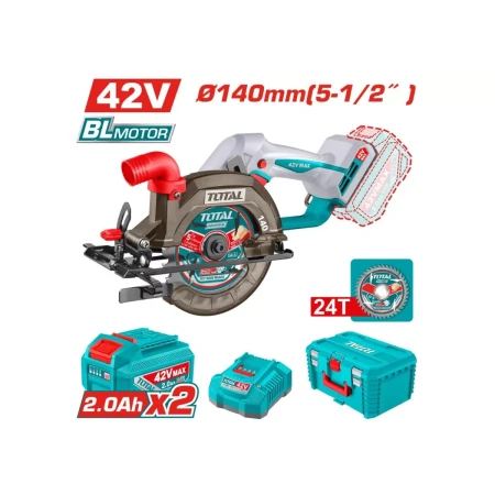 аккумуляторная цепная пила  total tsli4214012