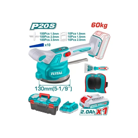 аккумуляторная вибрационная машина для плитки total ttvli20018